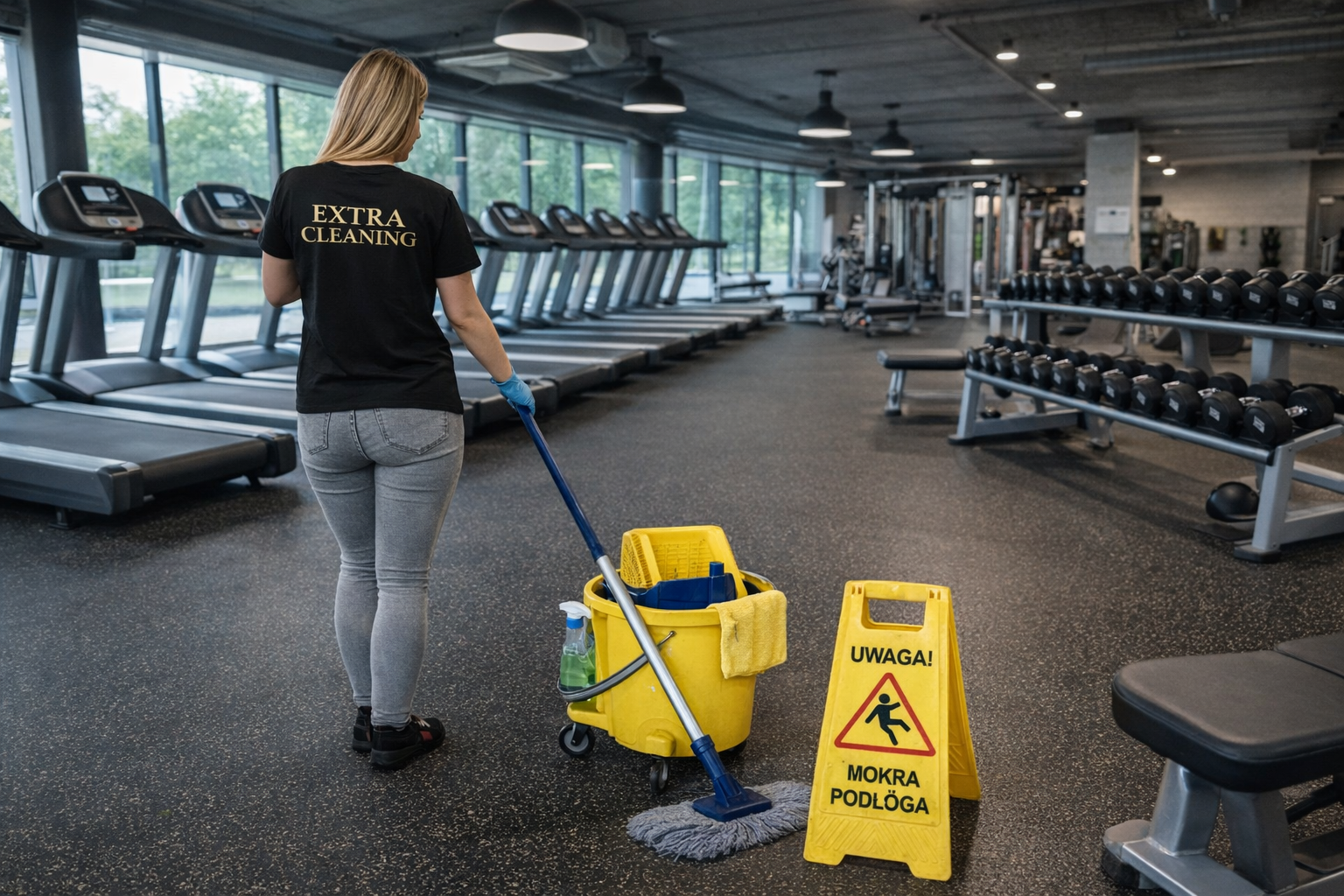 Sprzątanie obiektów  sportowo - rekreacyjnych
